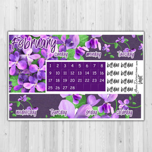 Big Happy Planner Monthly - Violet - customizable monthly