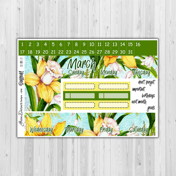 Load image into Gallery viewer, Happy Planner Monthly - Daffodil - customizable monthly
