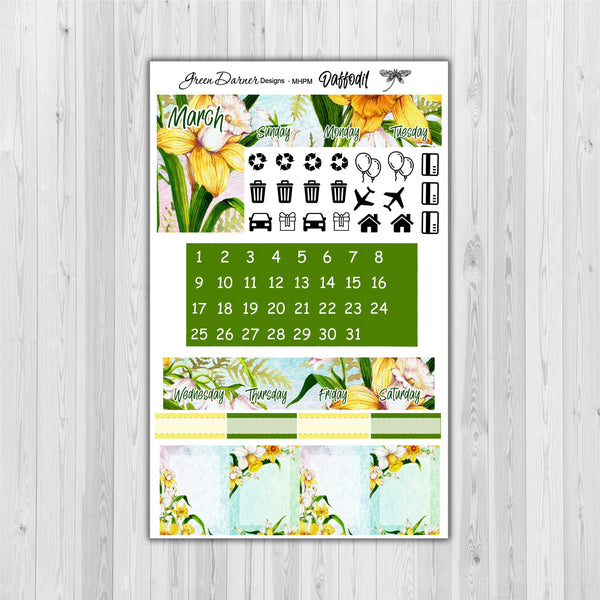 Load image into Gallery viewer, Mini Happy Planner Monthly - Daffodil -  customizable monthly
