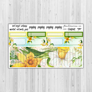 Big Happy Planner Monthly - Daffodil - customizable monthly