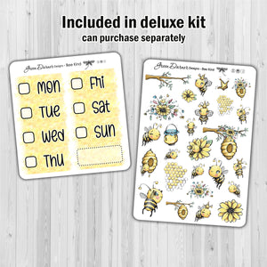 Bee Kind - Big Happy Planner decorative weekly planner sticker kit