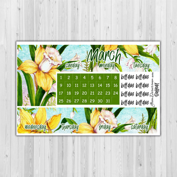 Load image into Gallery viewer, Big Happy Planner Monthly - Daffodil - customizable monthly
