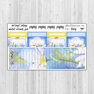 Big Happy Planner Monthly Daisy April - customizable monthly