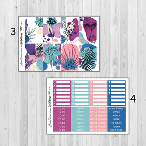Wildflower- Happy Planner decorative weekly planner sticker kit
