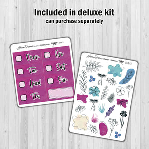 Wildflower - Big Happy Planner decorative weekly planner sticker kit