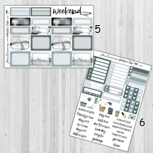 Whale's Tale  - Happy Planner decorative weekly planner sticker kit