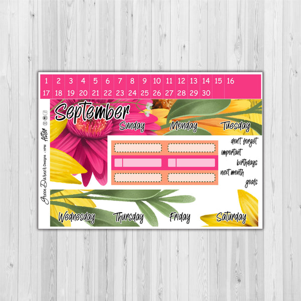 Load image into Gallery viewer, Happy Planner Monthly - Aster  - customizable monthly
