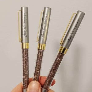 trio of gel pens